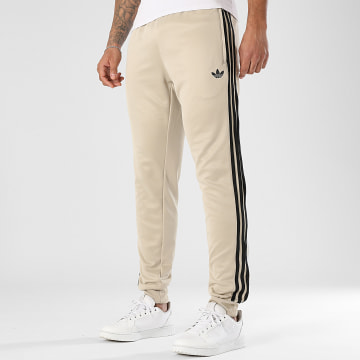Adidas Originals - Pantalon Jogging A Bandes SST TP KE7961 Beige Noir