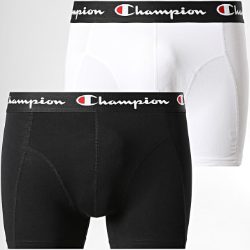Champion - Lot De 2 Boxers U20193 Blanc Noir