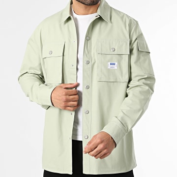 Hugo Blue - Surchemise Ebiss 50555412 Vert Kaki Clair