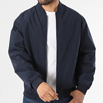 Jack And Jones - Chaqueta Bomber Charge Azul Marino