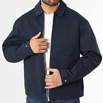 Jack And Jones - Chaqueta Zippée Winson Worker Azul Marino