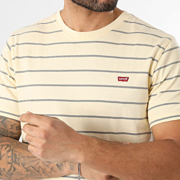Levi's - Gestreept T-Shirt A3117 Lichtgeel