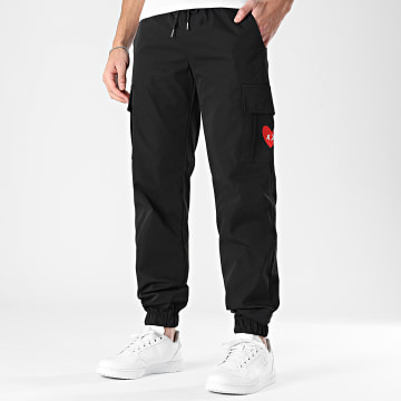 Luxury Lovers - Pantalone Cargo Heart Nero