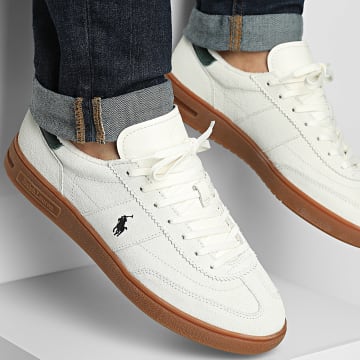 Polo Ralph Lauren - Zapatillas Bedford Blanco Verde