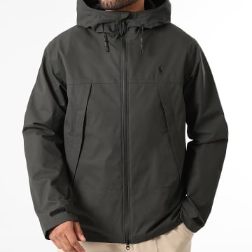 Polo Ralph Lauren - Veste Capuche Zippée Original Player Gris Antrhacite