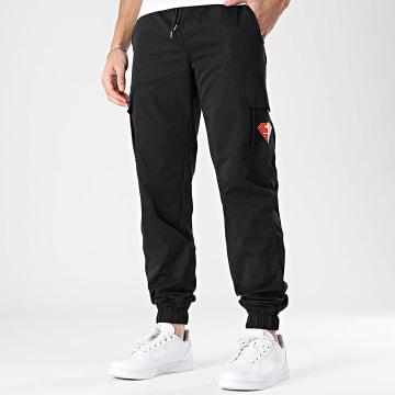 Superman - Pantalon Cargo Logo Noir