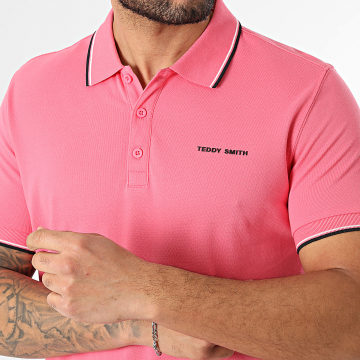 Teddy Smith - Polo Korte Mouwen Pasian 2 11316819D Roze
