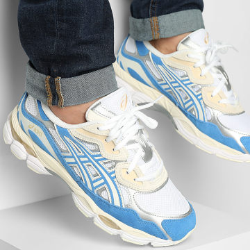 Asics - Zapatillas Gel NYC 1203A383 Blanco Blue Coast