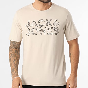 Jack And Jones - Camiseta Jeff Logo Beige