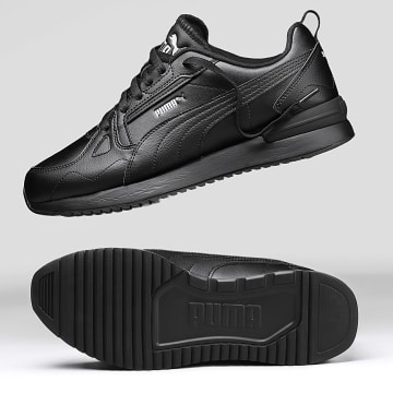 Puma - Zapatillas R78 Cyclone SL 406163 Puma Black Smokey Gray White