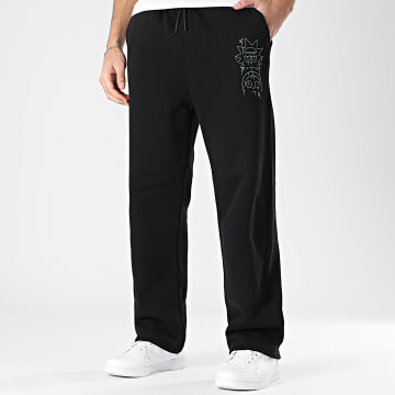 Rick Et Morty - Pantalón chándal amplio grafiti negro