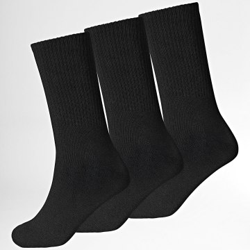 Jack And Jones - Pack de 3 pares de calcetines Charles negro