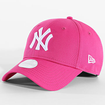 New Era - Dameshoed 9Forty Fashion Essential 940 NY Yankees 11157578 Fuchsia