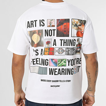 Sixth June - Oversize Großes T-Shirt 978 Weiß