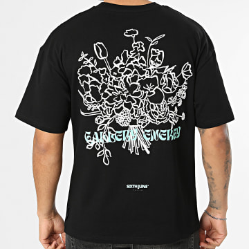 Sixth June - Oversize Großes T-Shirt 981 Schwarz