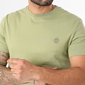 Timberland - Tee Shirt A2BPR Vert Kaki Clair