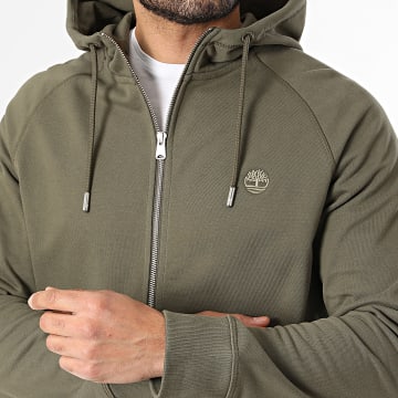 Timberland - Hoodie Zipped Loopback A2F6Y Khaki Green