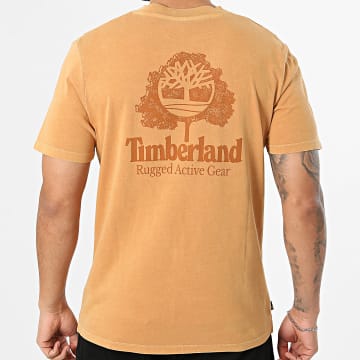 Timberland - T-Shirt Rugged Active Gear Back A5MU6 Camel