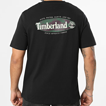 Timberland - Tee Shirt Oval Logo 0YH34 Noir