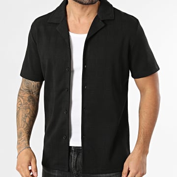 Zayne Paris  - Chemise Manches Courtes 316 Noir