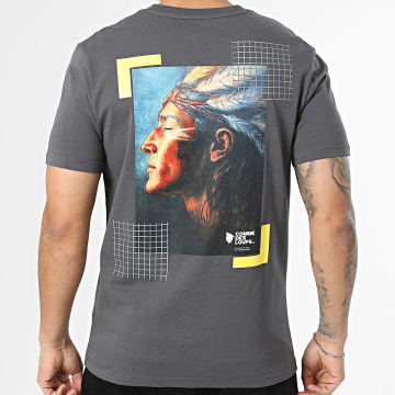 Comme Des Loups - T-Shirts Apash Anthracite Grey