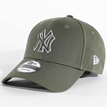 New Era - Pet 9Forty Outline NY Yankees 60675521 Kaki Groen