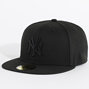 New Era - Casquette Fitted 59Fifty Black On Black NY Yankees 10000103 Noir