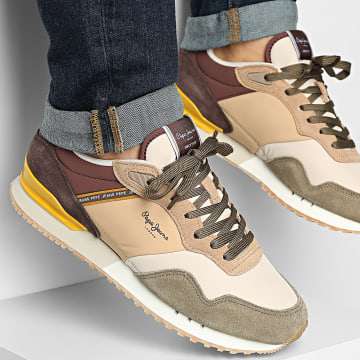 Pepe Jeans - Sneakers Frau London Soft PMS400030 Stone Grün