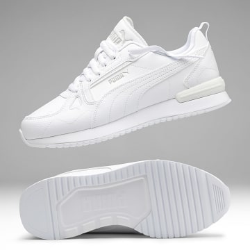 Puma - Baskets R78 Cyclone SL 406163 White Cool Light Gray Black