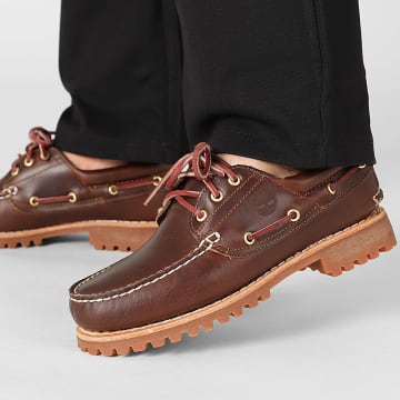 Timberland - Zapatos Authentic Boat 30003 Marrón