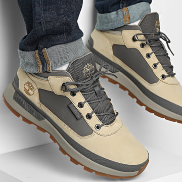 Timberland - Zapatillas Field Trekker Low Lace A6DKN Beige Claro Nobuk