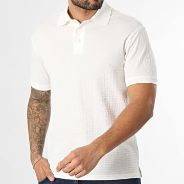 Emporio Armani - Polo Manches Courtes EM004595-AF10762 Beige Clair