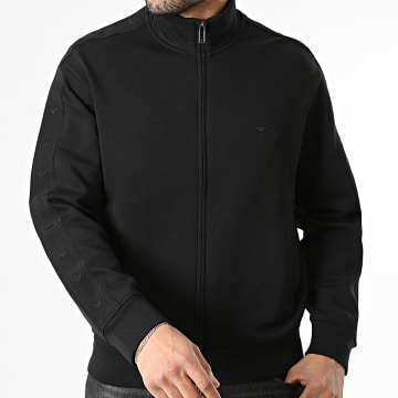 Emporio Armani - Jacket Zipped With Stripes EM005222-AF10013 Black
