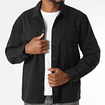 Jack And Jones - Overshirt Ben Classic Fusion Badge Schwarz