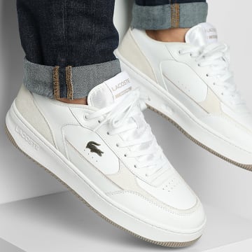 Lacoste - Baskets L001 Ace 126 White Off White