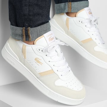 Lacoste - Baskets T-Clip Set 126 White Natural