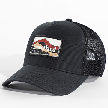 Timberland - Trucker Pet Mountain Patch A6686 Zwart
