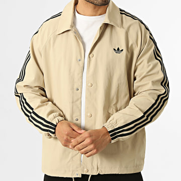 Adidas Originals - Veste Boutonnée A Bandes 3 Stripes KE3598 Beige