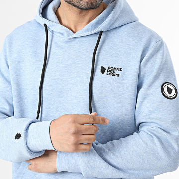 Comme Des Loups - Hoodie Sweaty Blue Royal Heather