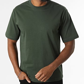 Frilivin - Camiseta Oversize 651 Verde Oscuro