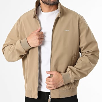 Jack And Jones - Chaqueta con cremallera Alves Harrington camello