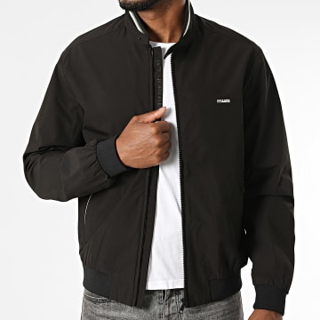 Jack And Jones - Casaco com fecho Brad Preto
