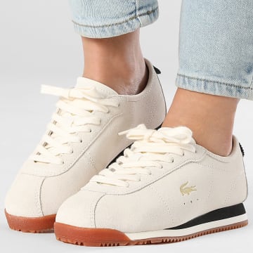 Lacoste - Baskets Femme Club Low 225 Off White Black
