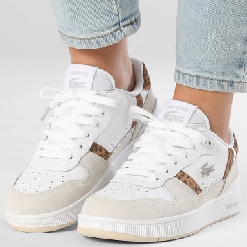 Lacoste - Baskets Femme T-Clip Set 225 White Silver