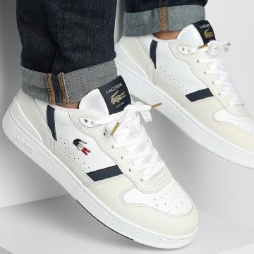 Lacoste - Baskets T-Clip Set 225 White Navy
