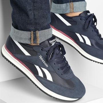 Reebok - Zapatillas World 70 100251858 Azul Marino Blanco Rojo