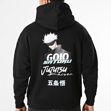 Jujutsu Kaisen - Sudadera con capucha relaxed Gojo Racing Negro