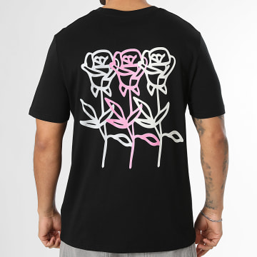 5.SYNC - Tee Shirt Oversize Three Roses Noir