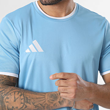 Adidas Sportswear - Tee Shirt Entrada 26 Jersey JZ2510 Bleu Clair