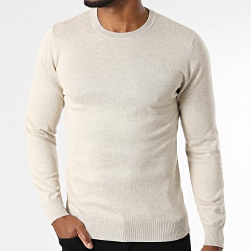 Frilivin - Jersey 801 Beige Jaspeado